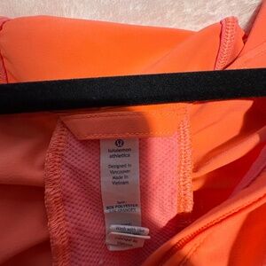 Lululemon pink and orange  active coat